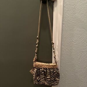 Zebra crossbody bag